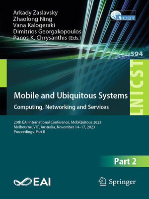 cover image of Mobile and Ubiquitous Systems